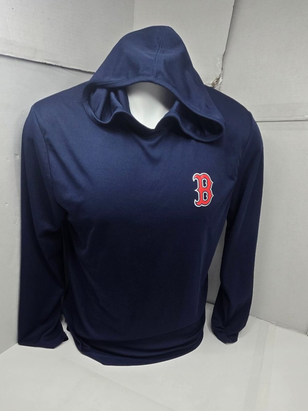 Majestic Boston Red Sox TX3 Cool Hooded Long Sleeve Men's L MLB